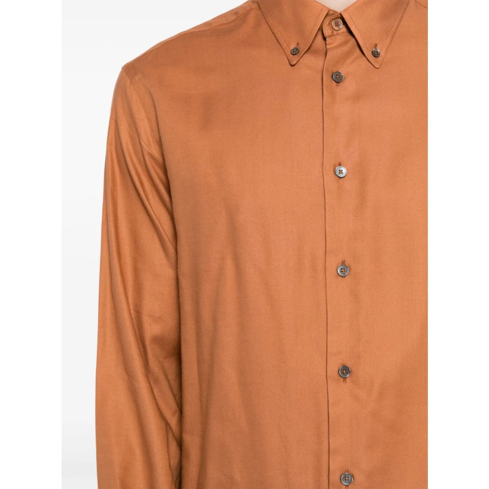 PS By Paul Smith Oranje Shirt Collectie Orange Heren