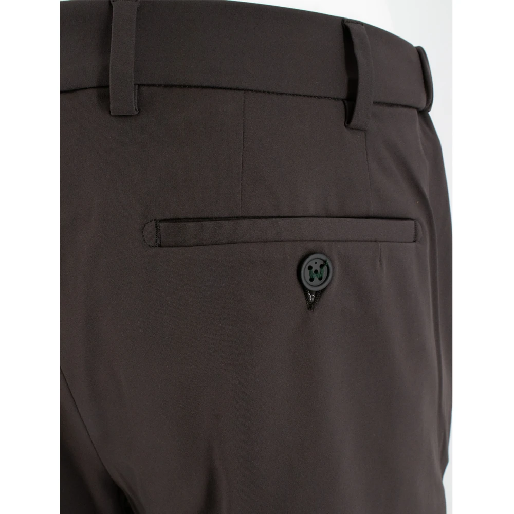 Berwich Stijlvolle Herenbroek Brown Heren