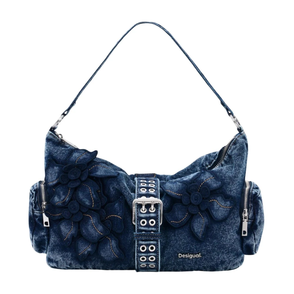 Desigual Donna Blu Curio Denim Bag