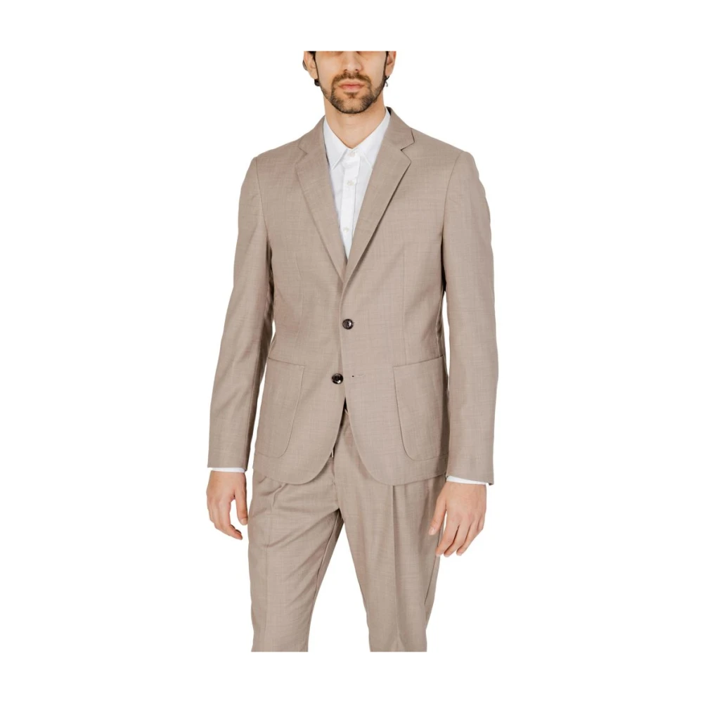 Antony Morato Men's Beige Blazers, L, Elegant Blazer