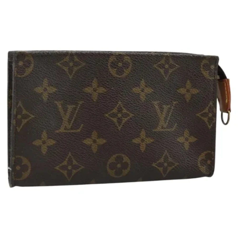 Louis Vuitton Vintage Pre-owned Canvas pouches Brown Dames