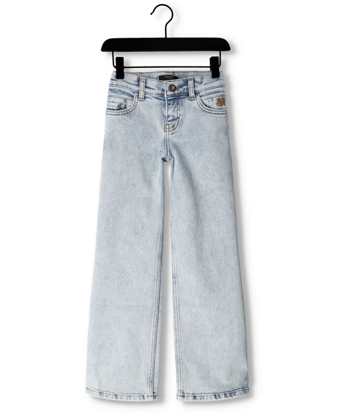 lowy-denim-flared-broek-blauw