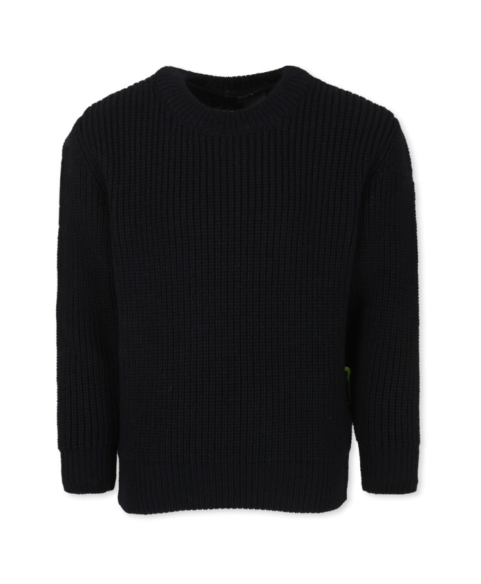 pull-noir-en-laine-avec-smiley