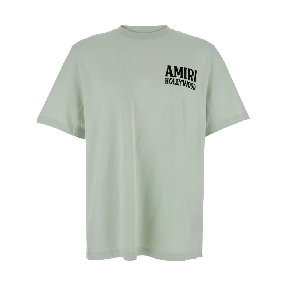 Amiri Jazz Wolf Crewneck T-shirt Green, Herr