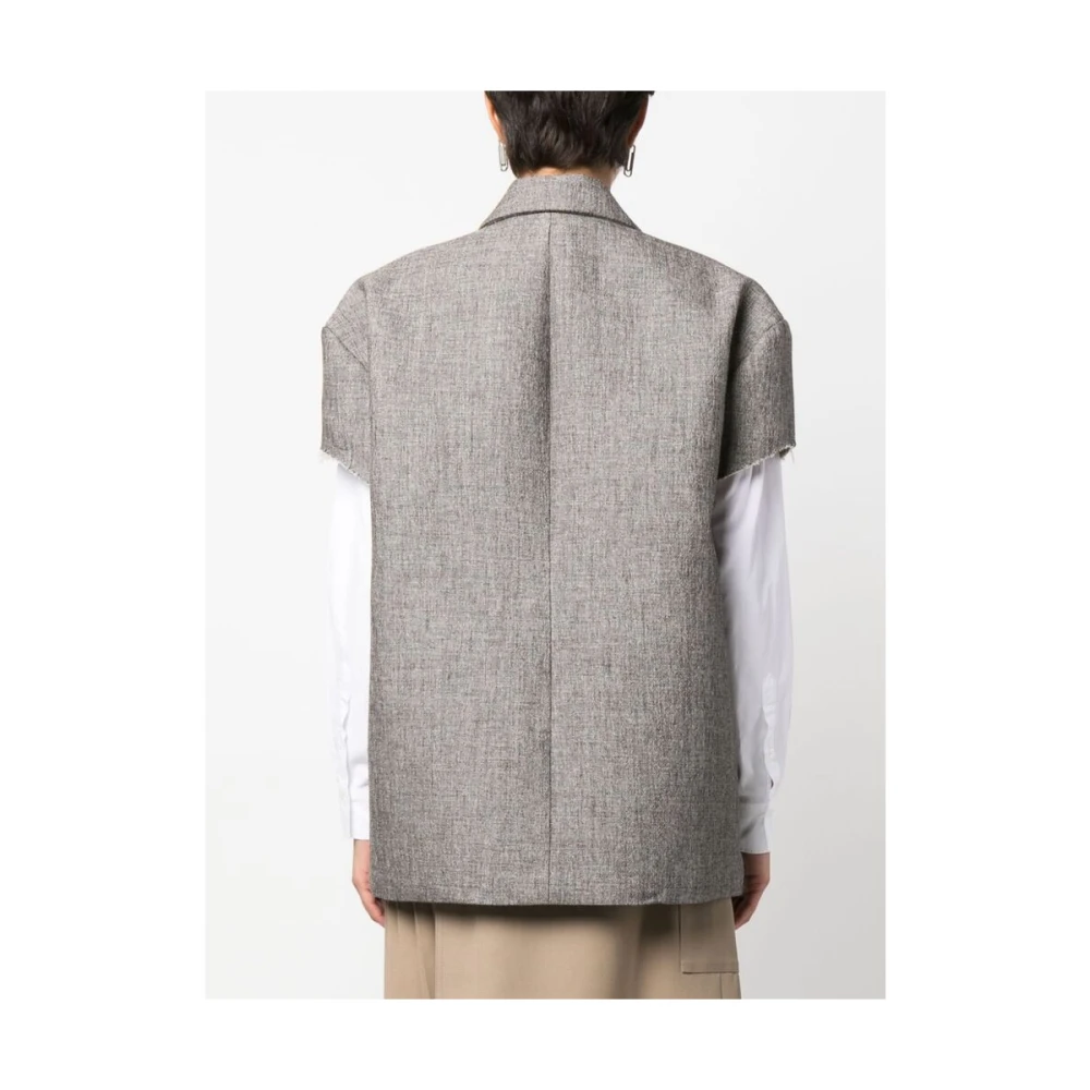 Niccolò Pasqualetti Double-Breasted Coats Brown Dames