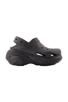 Svarta Bubble Crush Sandaler - Syntetisk