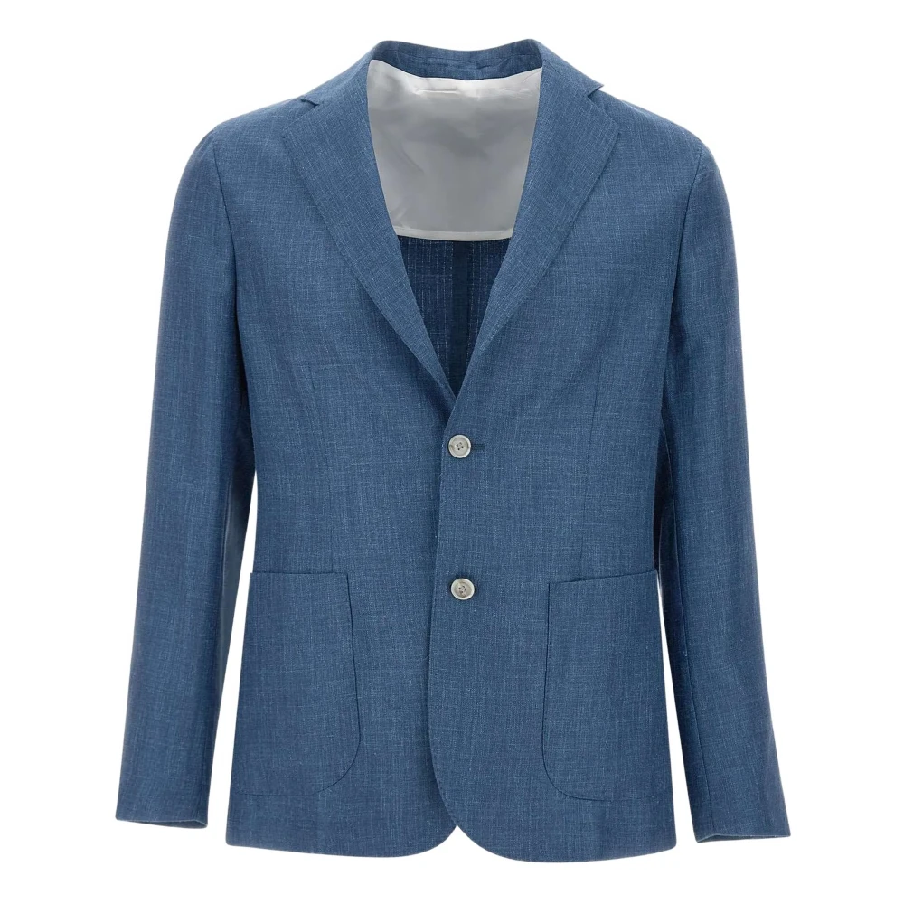 Barba - Jackets > Blazers - Blue - Barba - Modalova