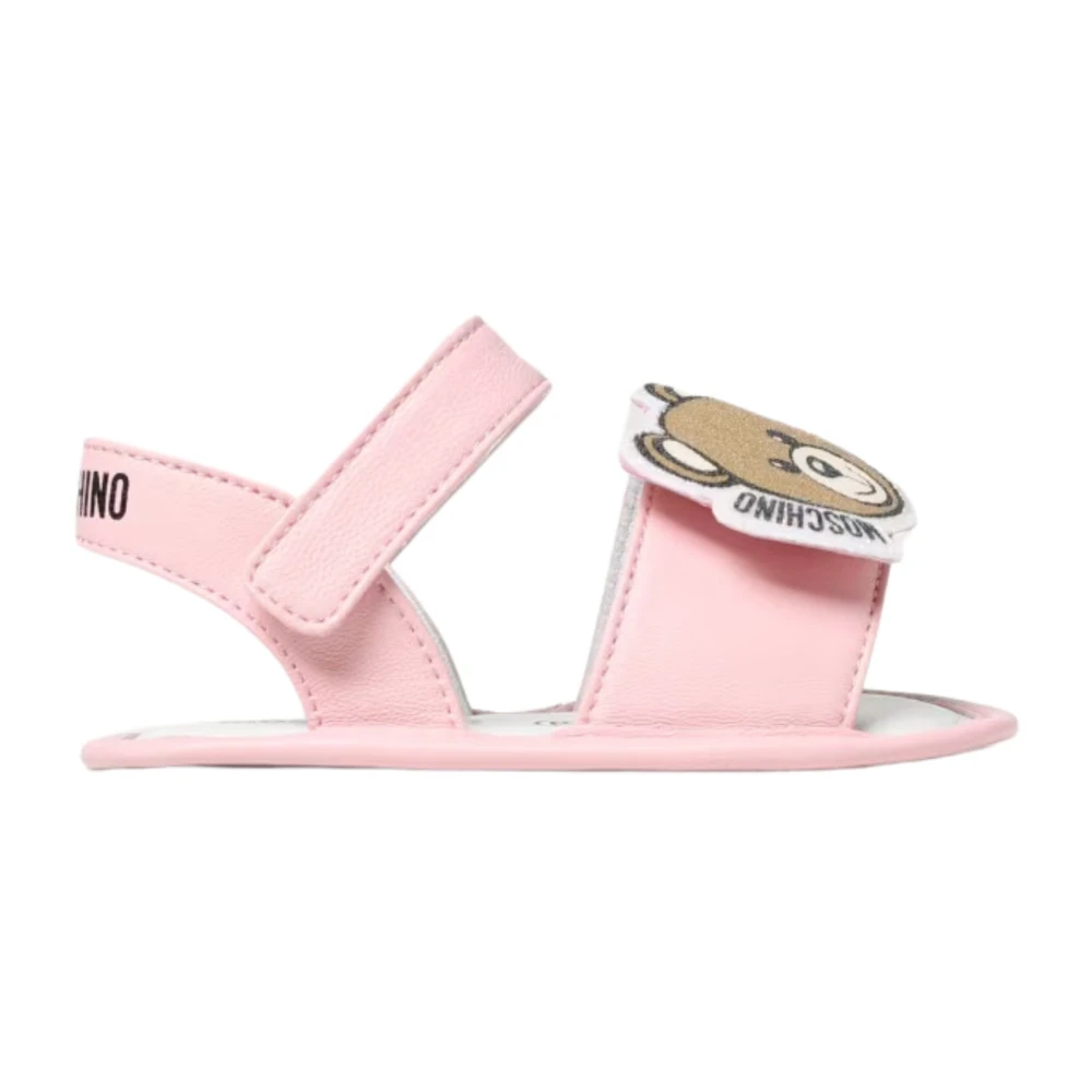 Moschino Rosa Barnsandaler Söt Design Pink, Flicka