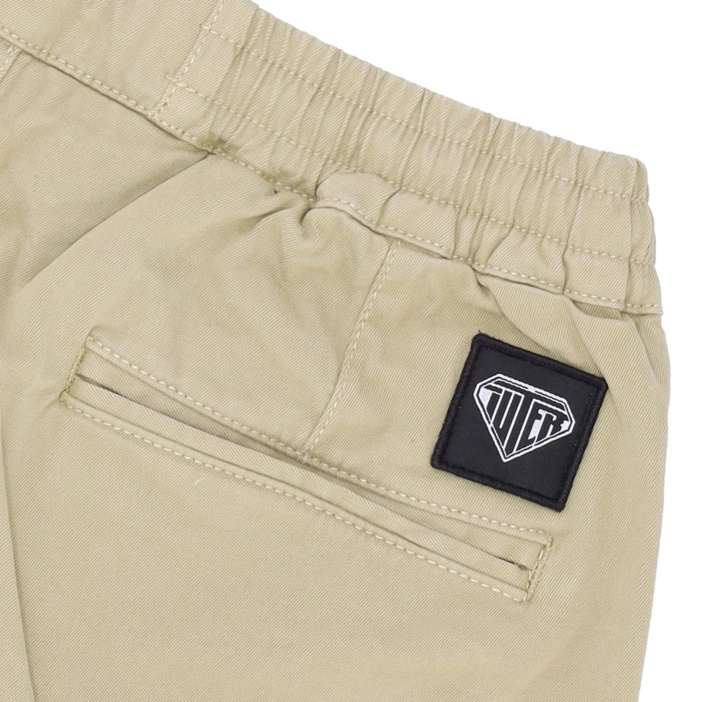 Iuter Beige Heren Lange Broek Beige Heren