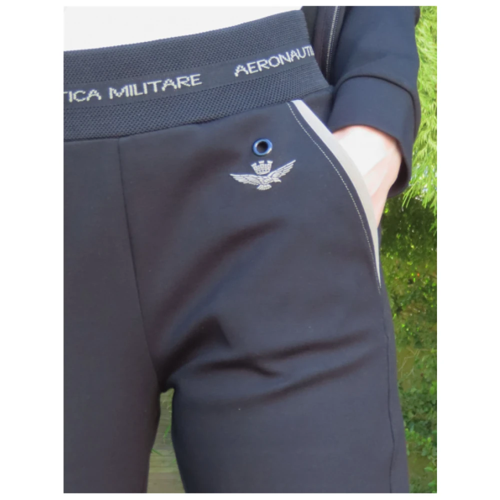 aeronautica militare Born To Fly Jogging Set Black Dames