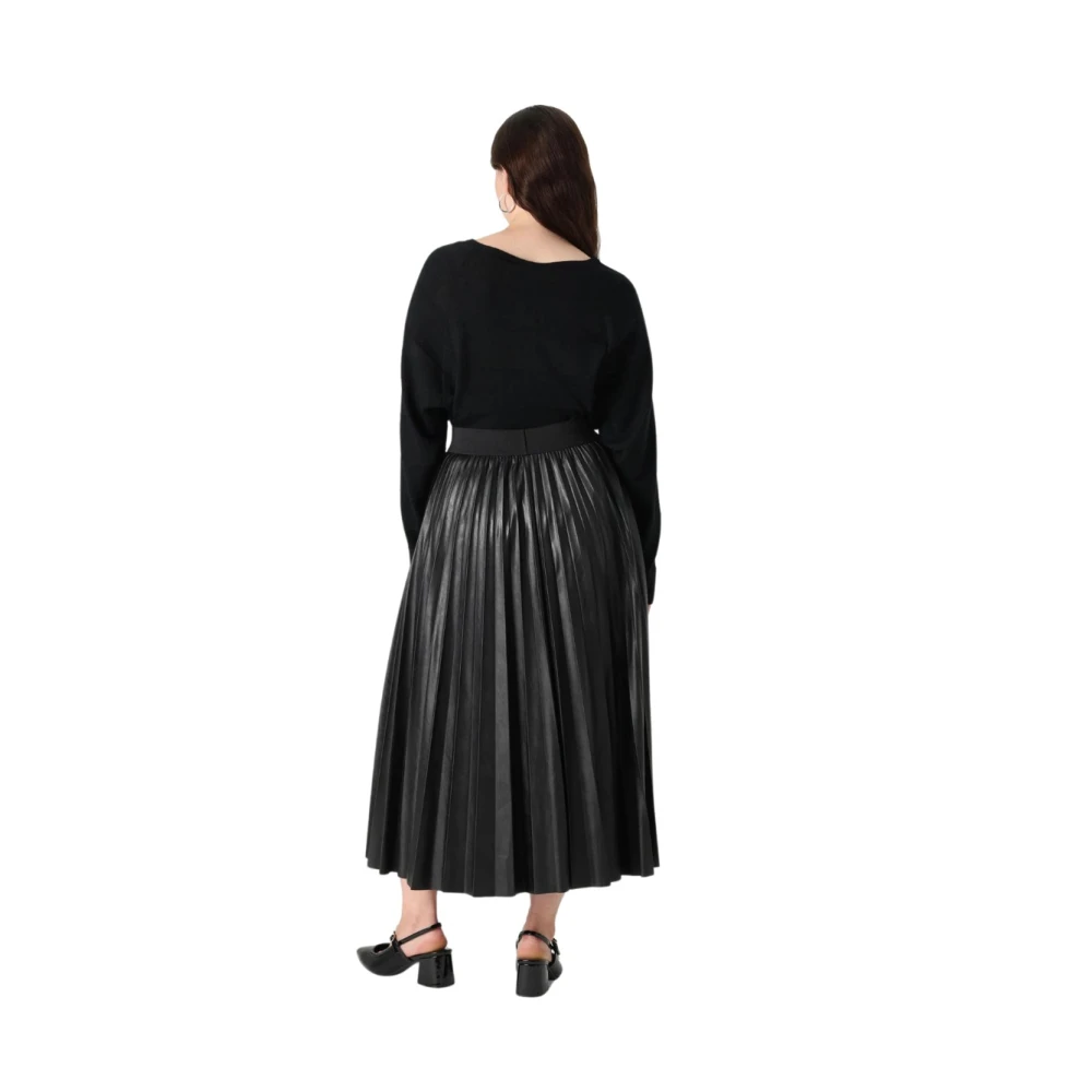 Marina Rinaldi Elegante Zwarte Rok voor Vrouwen Black Dames