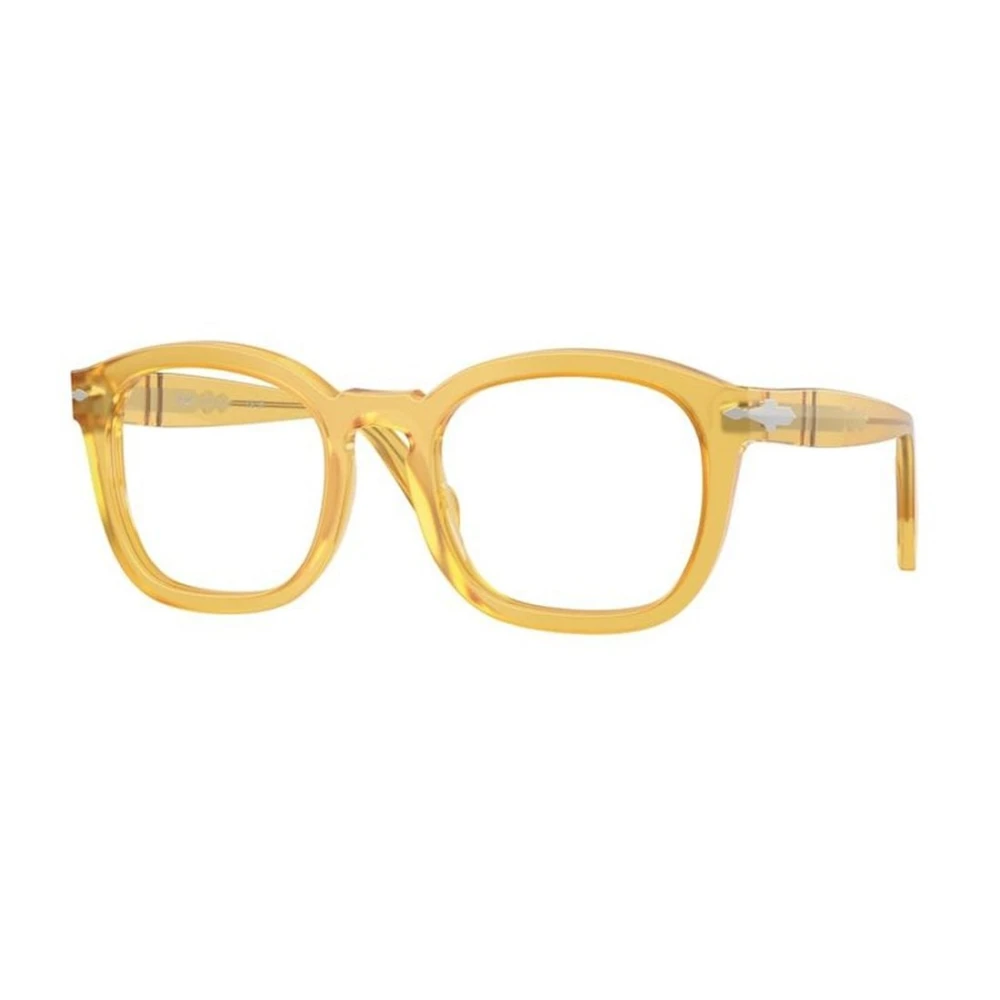 Persol Unisex Yellow Optical Frame - Glasses - 52 Mm - Accessories