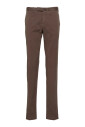 brown-cotton-twill-tapered-leg-pants