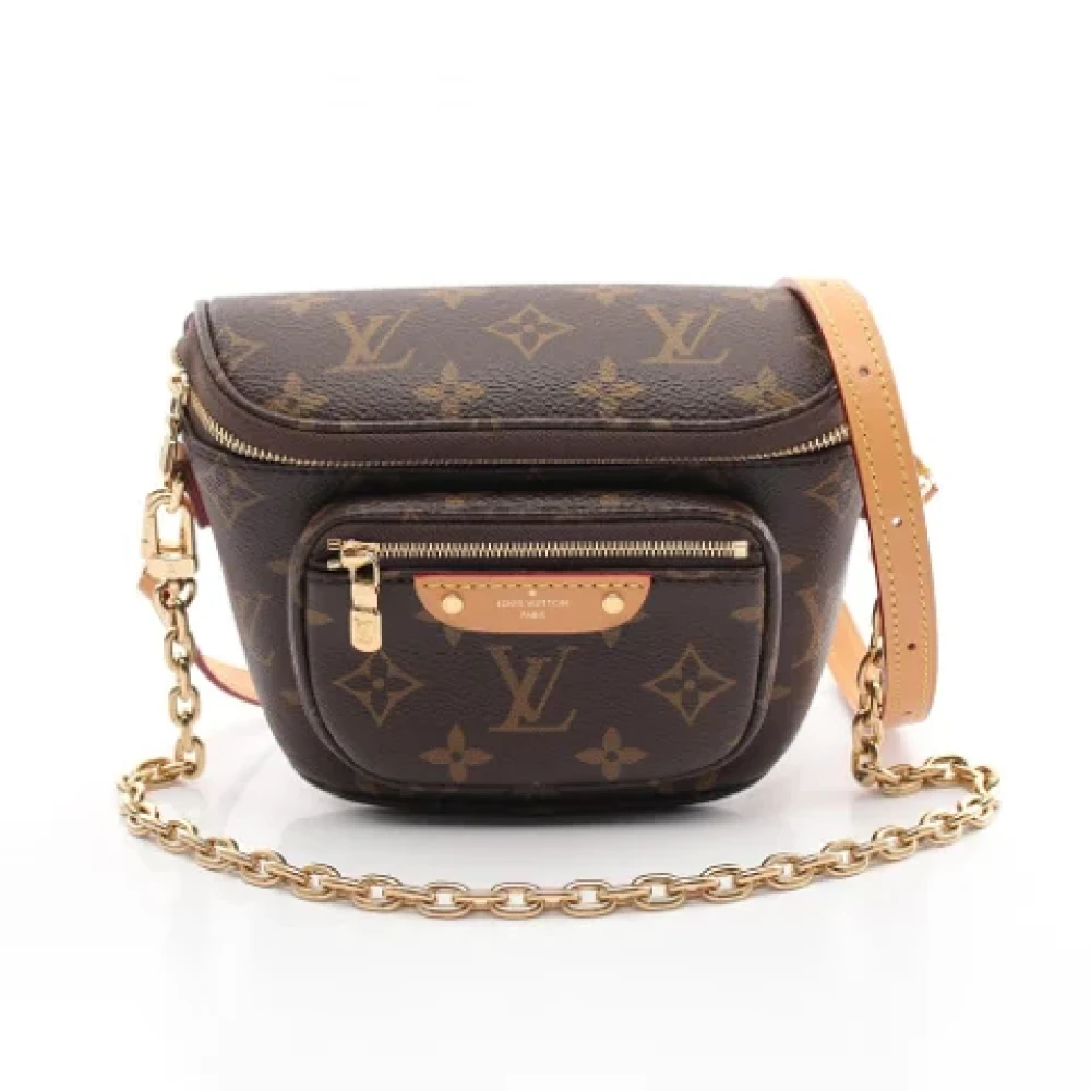 Louis Vuitton Vintage Pre-owned Canvas crossbody-bags Brown Dames
