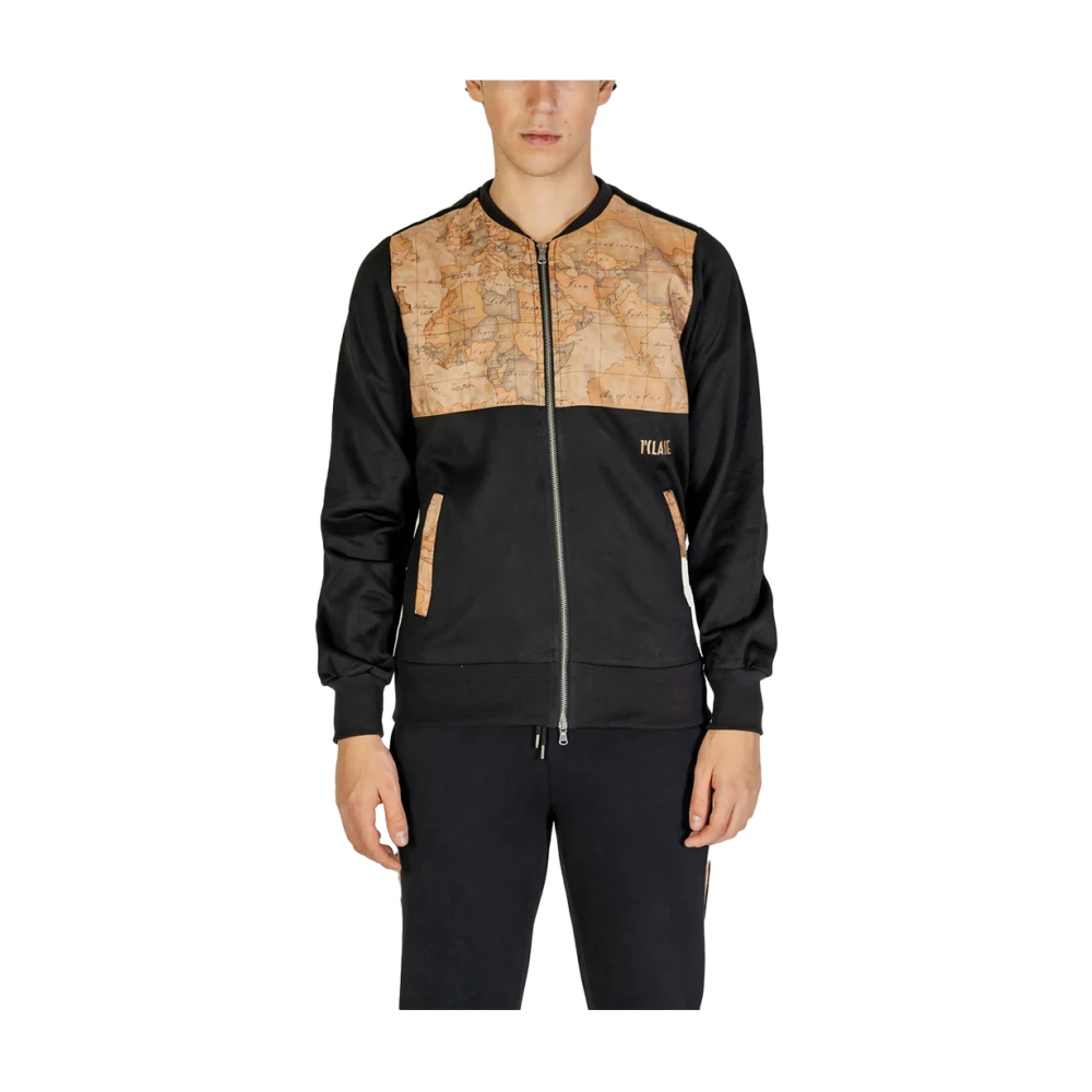 Alviero Martini 1a Classe Zwarte Sweater Prima Classe Stijl Black Heren