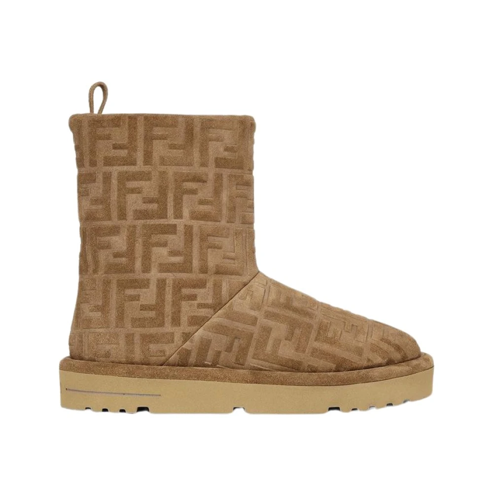 Fendi Damen Braun Schuhe, 38 Eugröße: