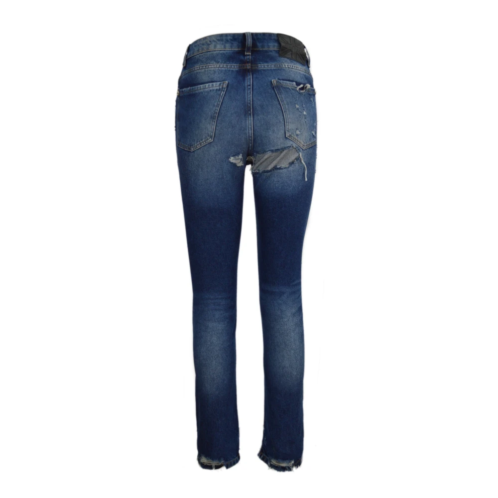 John Richmond Apede Jeans Over Fit Blue Dames