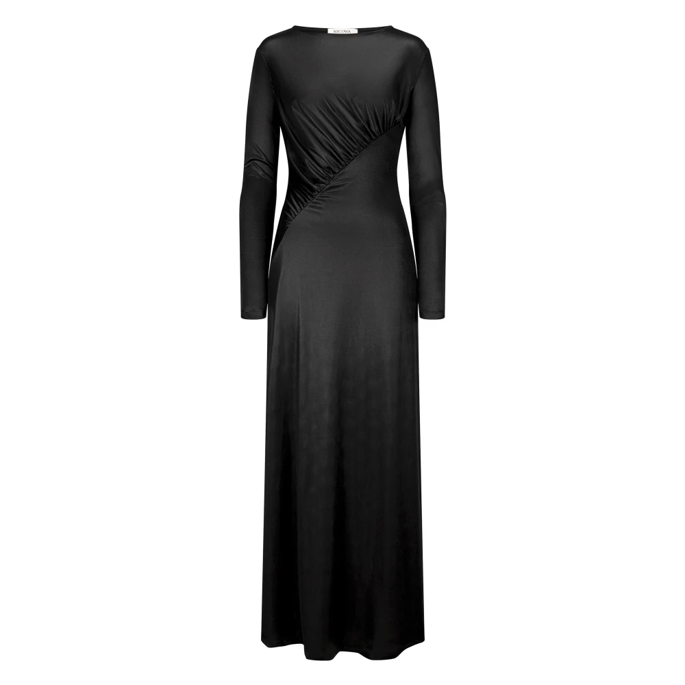 Nicowa Elegante Maxi Jurk Ewelio Black Dames