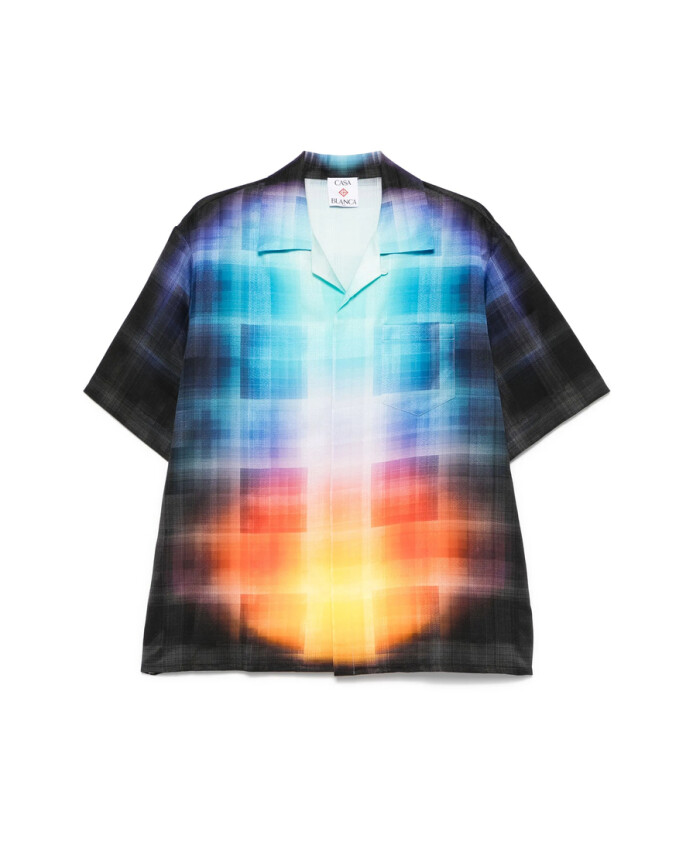 blue-camp-collar-short-sleeve-shirt