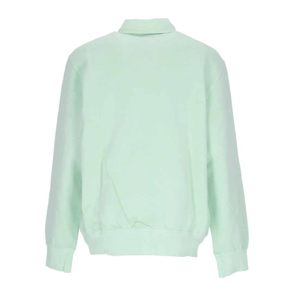 Carhartt WIP Script Sweater Lichtgewicht Sweatshirt Bleek Spearmint Green Heren
