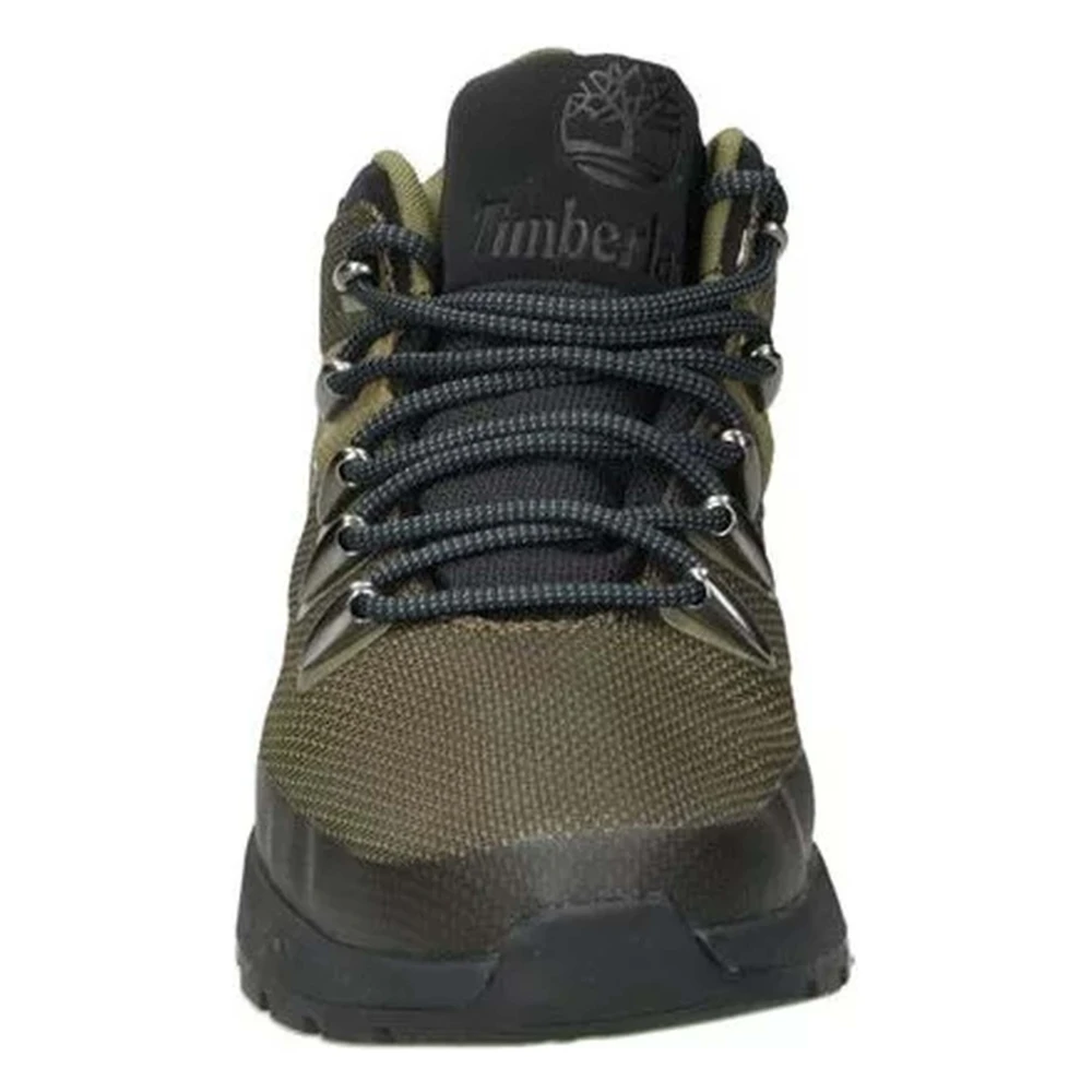 Timberland Sprint Trekker Mid Fabric WP Sneakers Green Heren