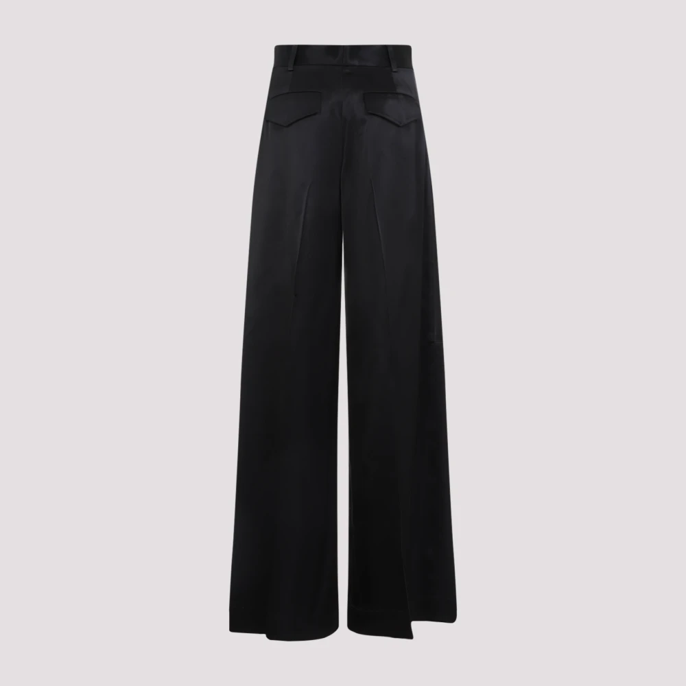 Jil Sander Zwarte broek voor een stijlvolle look Black Dames