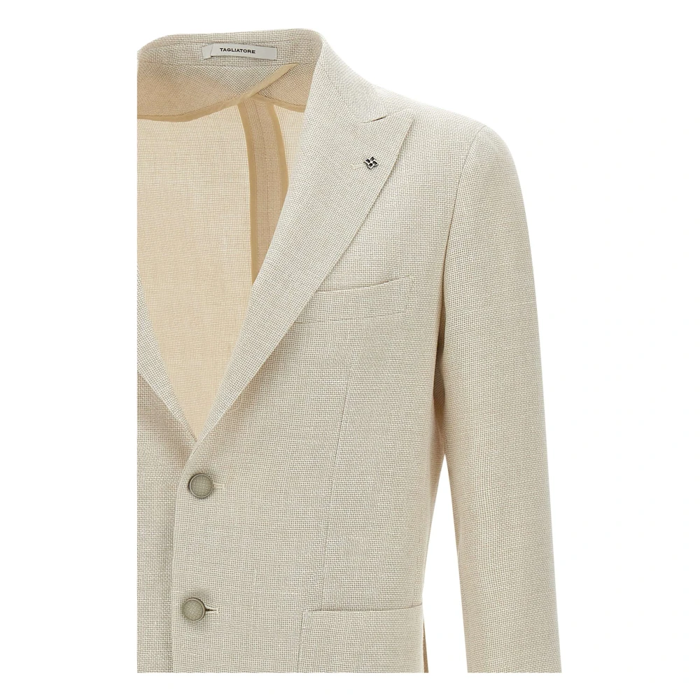Tagliatore Jassen Beige Heren