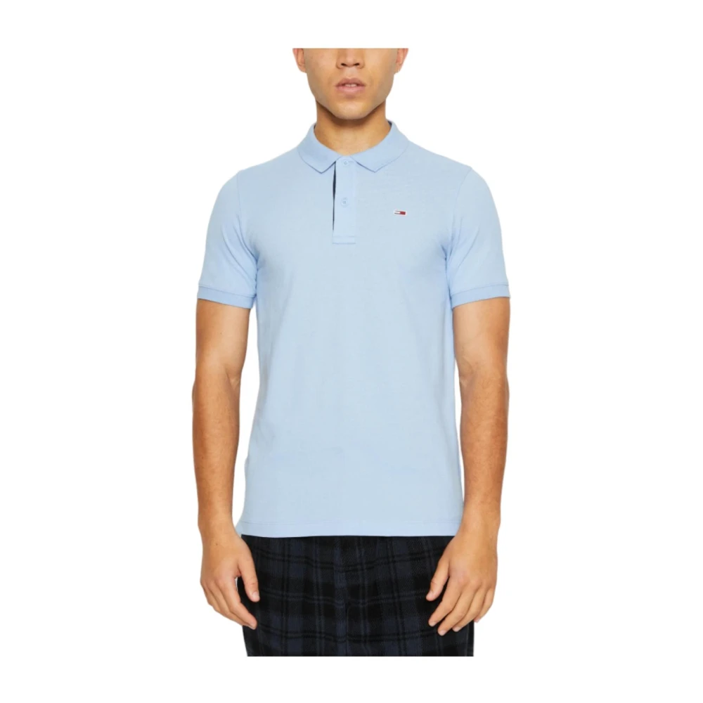 Tommy Hilfiger Slim Fit Moderne Polo Shirt Blue Heren
