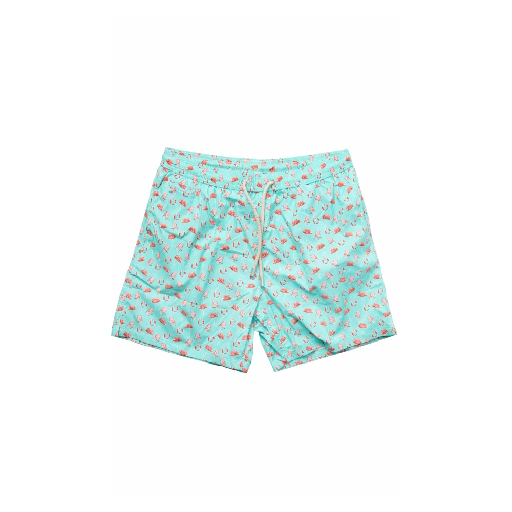 MC2 Saint Barth Zomerse Swimshorts voor een relaxte look Multicolor Heren