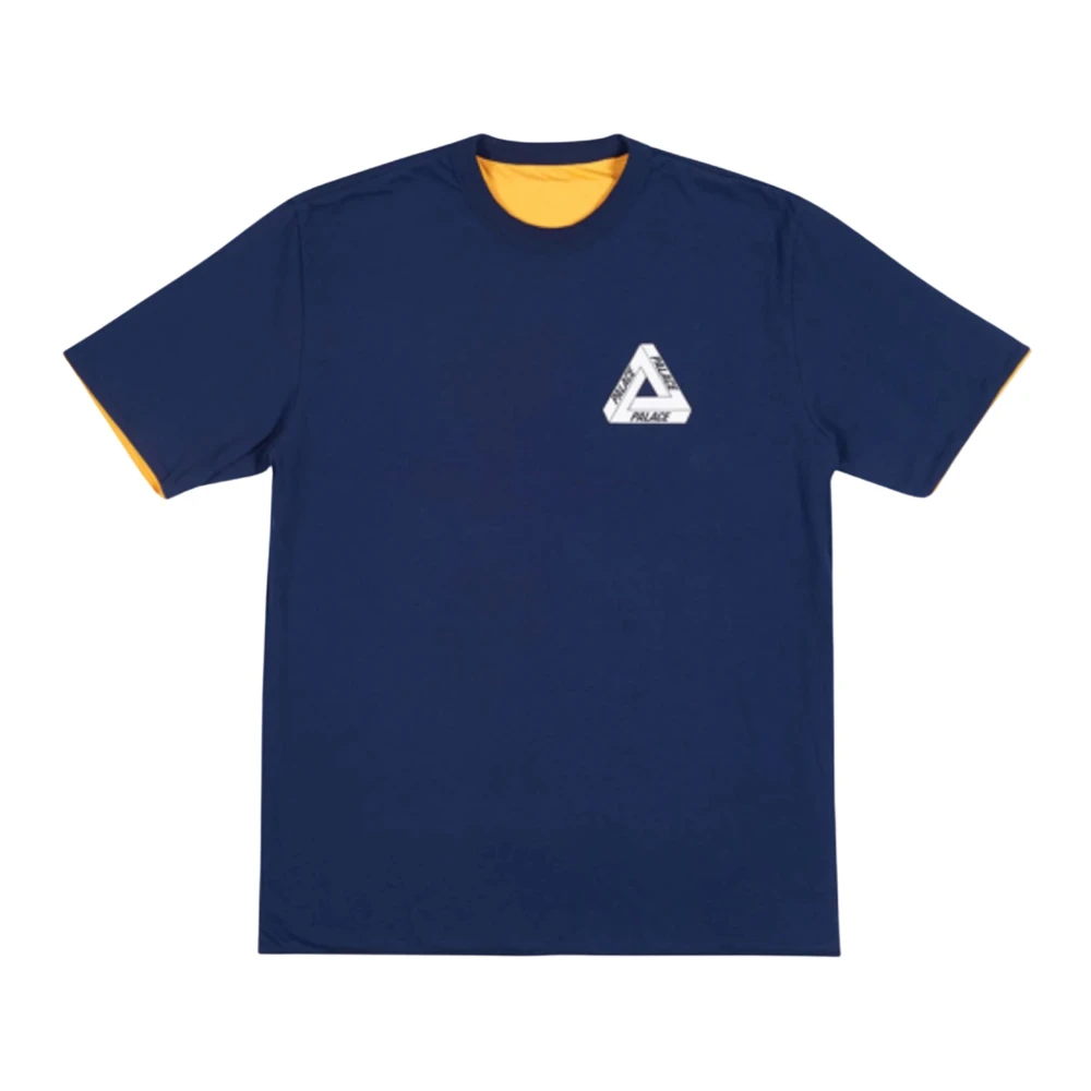 Palace Beperkte oplage Reverso T-shirt Navy Orange Blue Heren