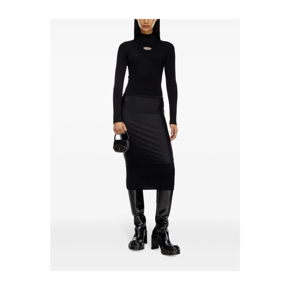 Diesel Stijlvolle Tops voor Vrouwen Black Dames