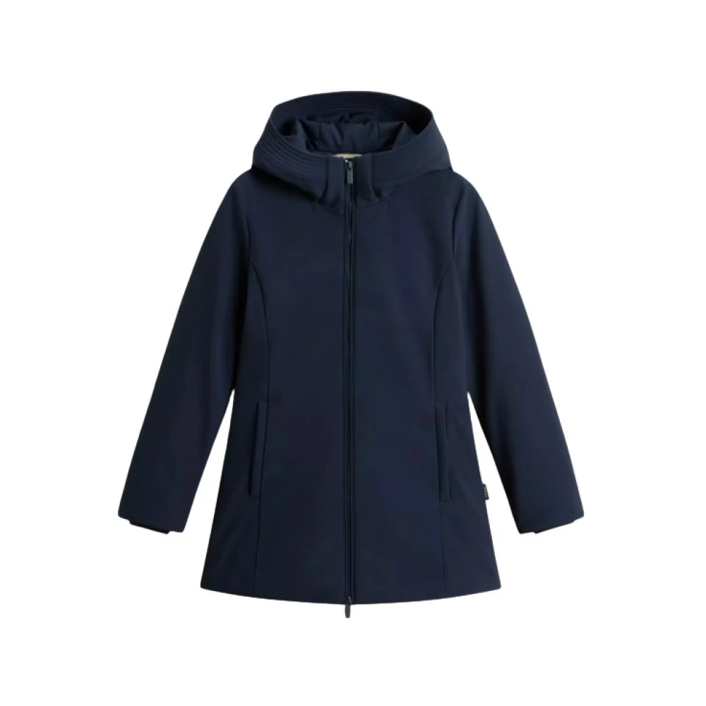 Woolrich Damen Blau New Firth Daunenparka