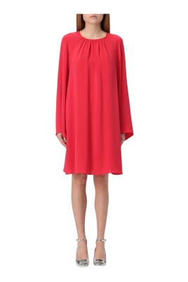 red-silk-mini-dress-elegant-style