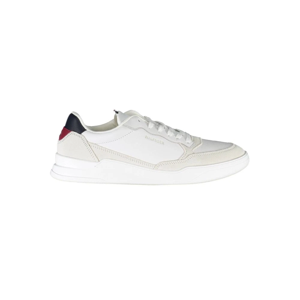 Tommy Hilfiger Men's White Urban Sneaker With Contrasting Details