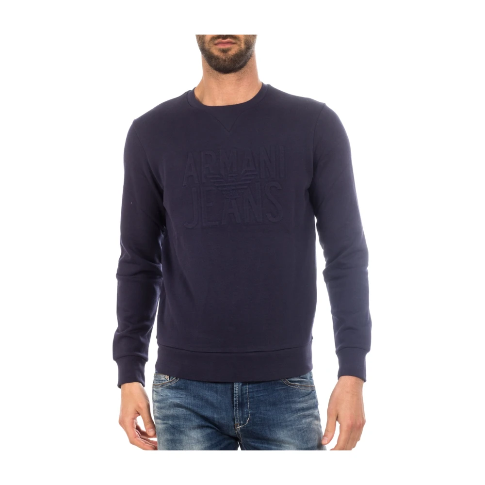 Armani Jeans Men's Blue Sweatshirt Hoodie - Sweatshirts - S - Sweatshirts & Hoodies