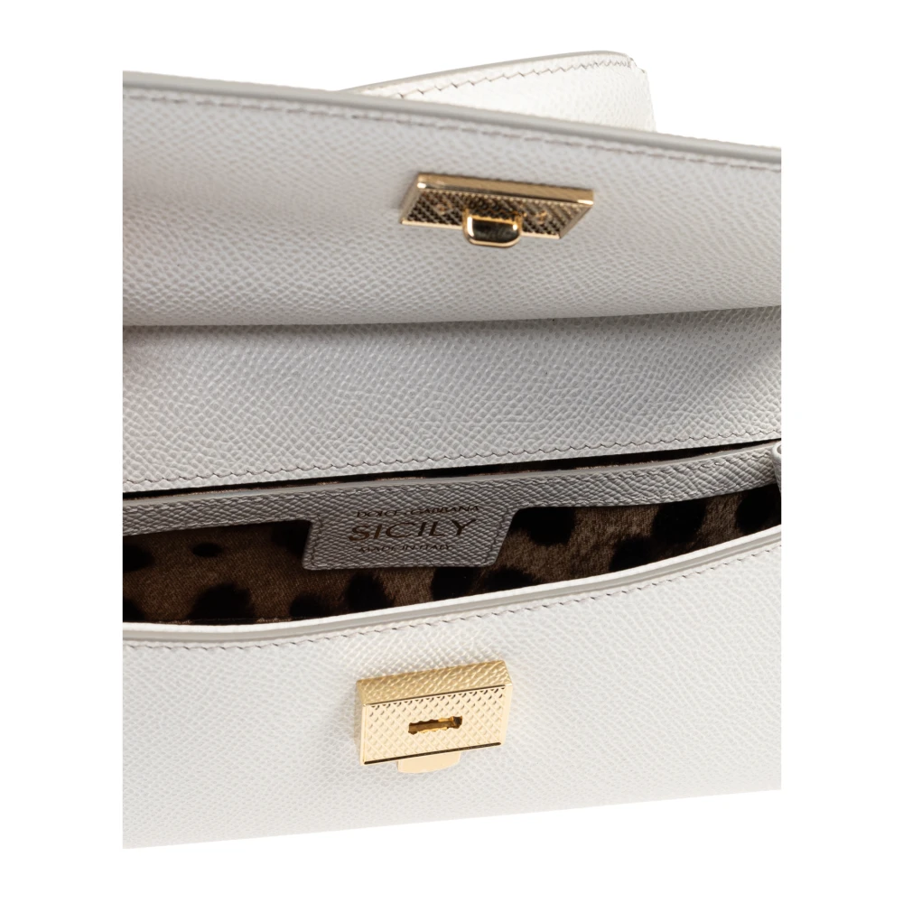 Dolce & Gabbana Handtas Sicily Klein White Dames