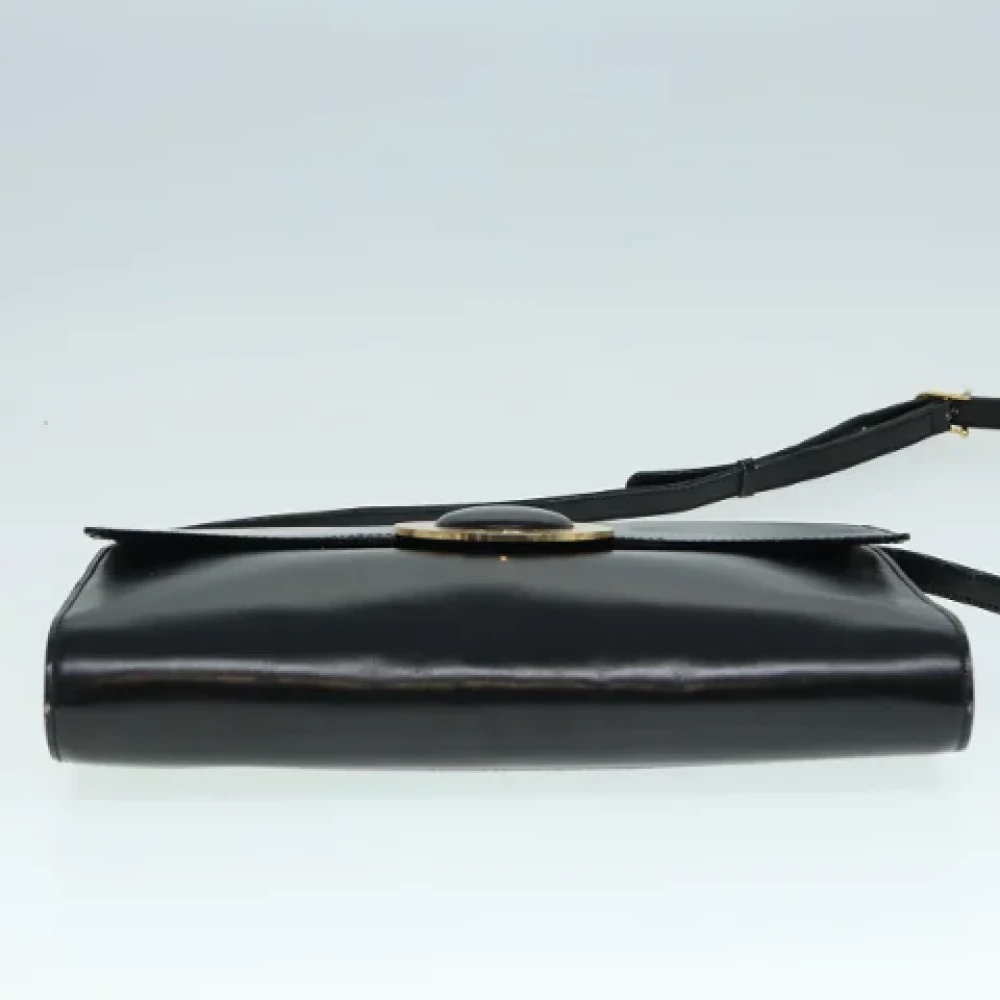 Celine Vintage Pre-owned Leather celine-bags Black Dames