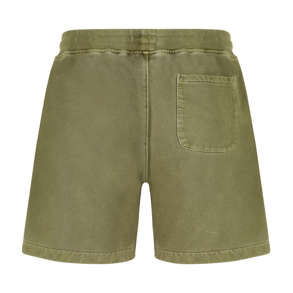 Woolrich Olijfgroene Katoenen Bermuda Shorts Green Heren