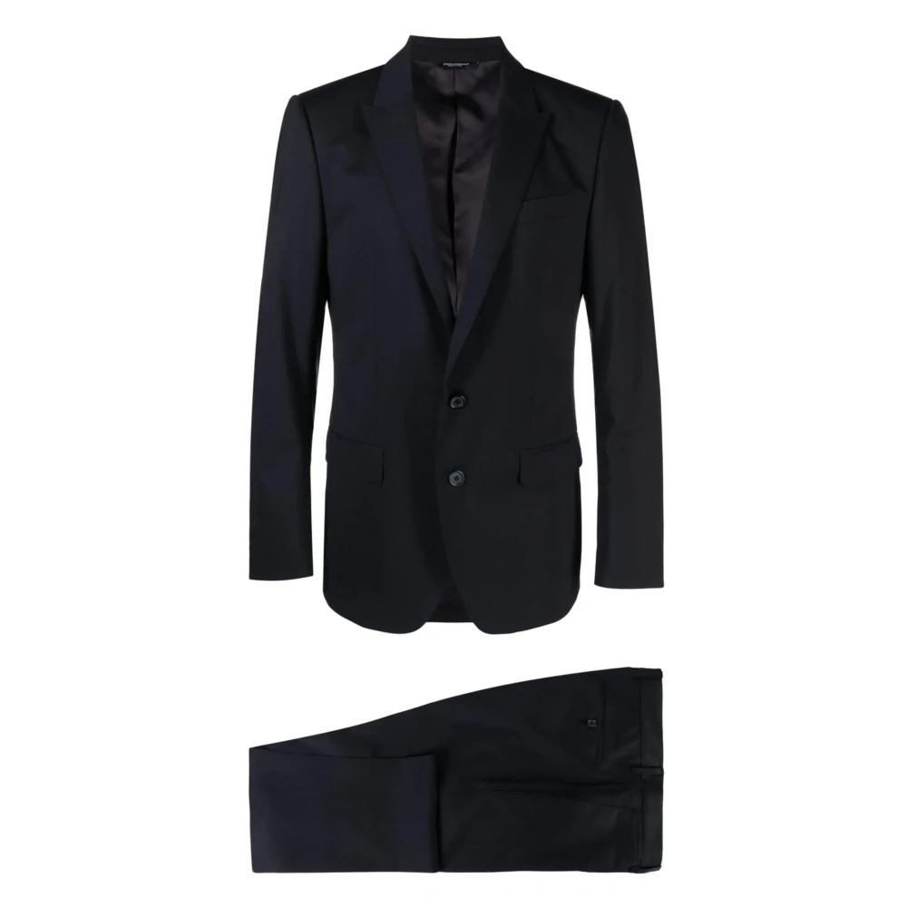 Dolce & Gabbana Donkerblauwe Jurk Blue Heren