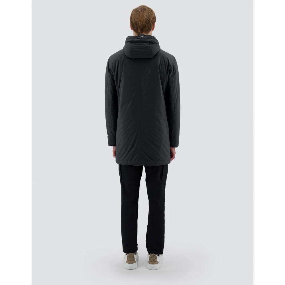 Herno Stijlvolle Resort Parka in Ponente Black Heren