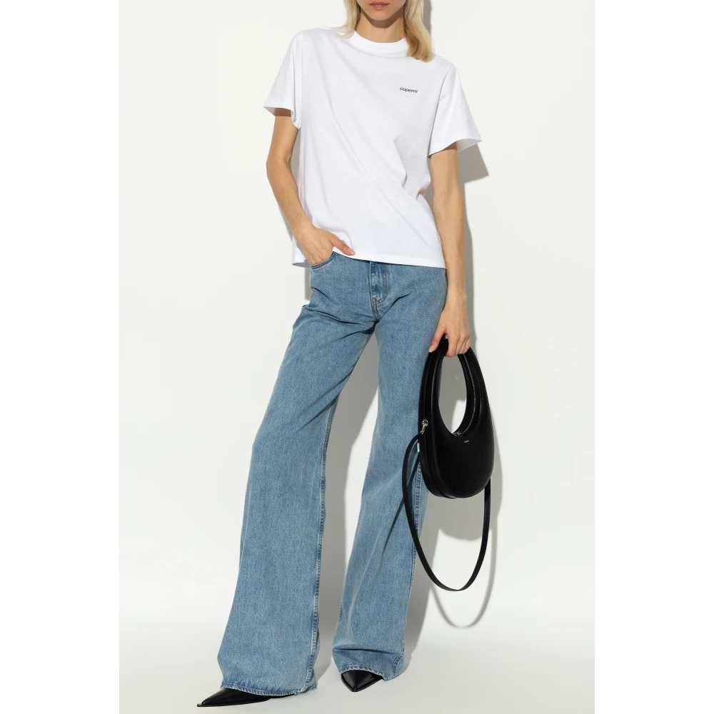 Coperni T-shirt met logo White Dames