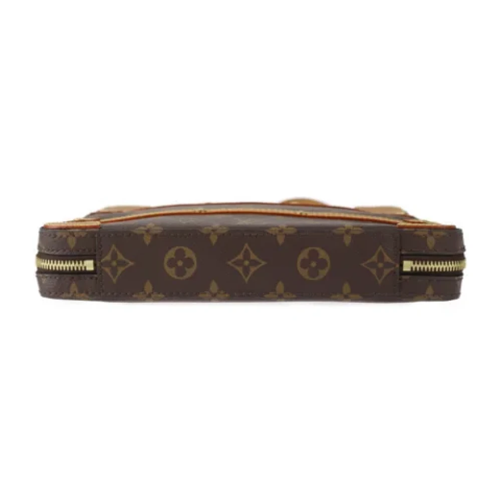 Louis Vuitton Vintage Pre-owned Canvas shoulder-bags Brown Dames