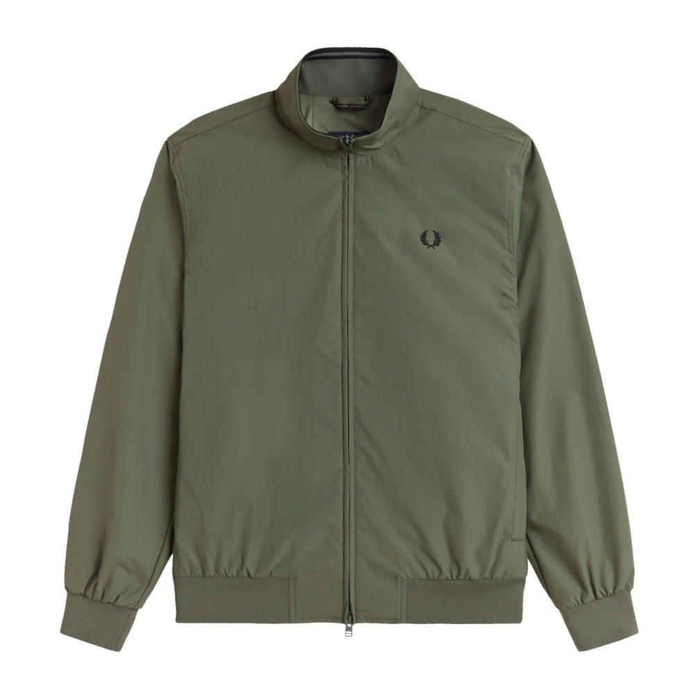 Fred Perry Herren Grün Jacken Mikrofaser - Bild 5