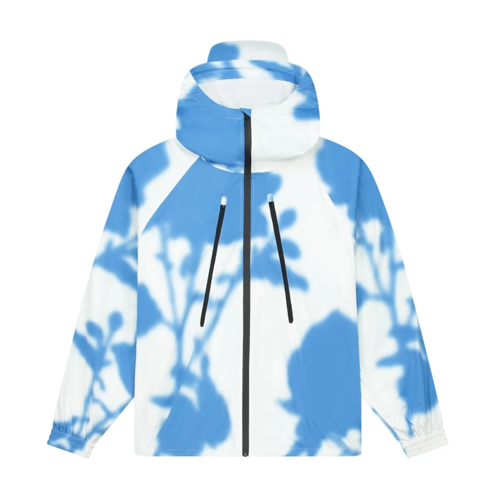 Arte Antwerp Blauwe Bloem Technische Jas Multicolor Heren