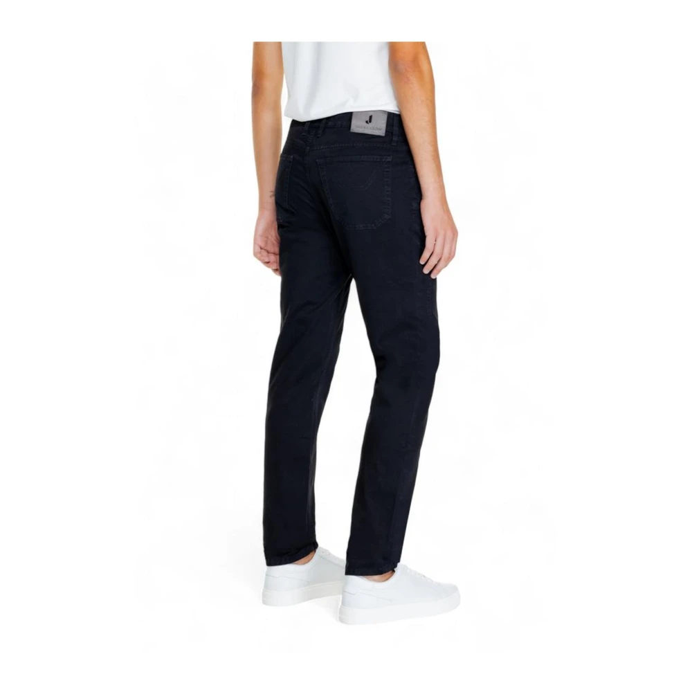 Jeckerson Stretch Katoenmix Herenbroeken Collectie Black Heren