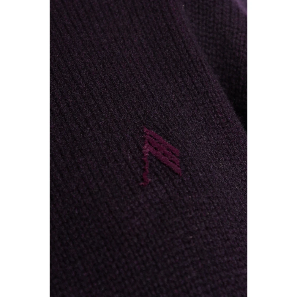 The Attico Wollen trui Purple Dames