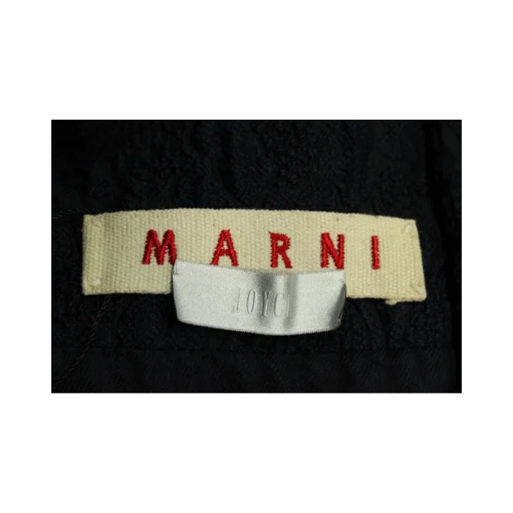 Marni Pre-owned Wool outerwear Blue Dames