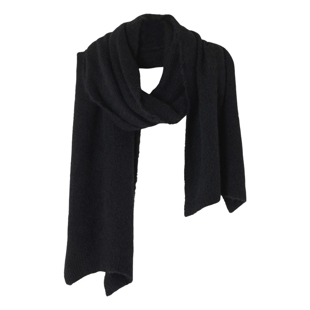 American vintage Zwart East20a Sjaal Black Dames