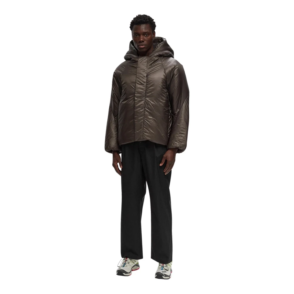 Goldwin Urban Helicoid Parka Brown Heren