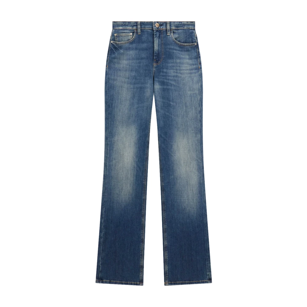 Guess Women's Blue Straight Fit Jeans, W30, Jeans